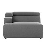 Sofa Hillier (3-Sitzer) Webstoff - Anthrazit