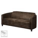 Sofa Hineston (2-Sitzer) Antiklederoptik Dunkelbraun