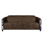 Sofa Hineston (3-Sitzer) Antiklederoptik Metropolen / Dunkelbraun