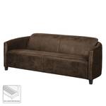 Sofa Hineston (3-Sitzer) Antiklederoptik Dunkelbraun