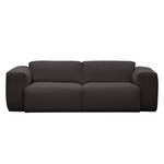 2-Sitzer Sofa HUDSON Webstoff Anda II: Anthrazit