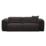 2-Sitzer Sofa HUDSON Webstoff Anda II: Anthrazit
