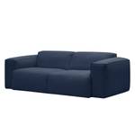 2-Sitzer Sofa HUDSON Webstoff Milan: Dunkelblau