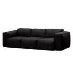 Sofa Hudson I (3-Sitzer) Echtleder Echtleder Neka: Schwarz