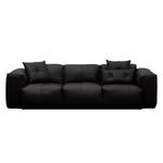 Sofa Hudson I (3-Sitzer) Echtleder Echtleder Neka: Schwarz