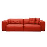 3-Sitzer Sofa HUDSON Echtleder Neka: Rot