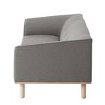 Sofa Jelsa (3-Sitzer) Webstoff Grau