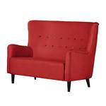 Canapé Josslyn (2 places) Textile - Rouge