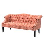 Sofa Julietta 3-Sitzer 204cm Baumwollstoff - Orange