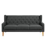 Sofa Kabli (3-Sitzer) Webstoff - Grau