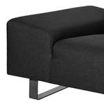 Sofa Kato (2,5-Sitzer) Webstoff Stoff Felia II: Anthrazit