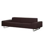 Sofa Kato (3-Sitzer) Webstoff Stoff Lotana: Braun