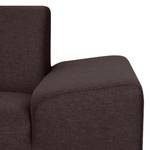 Sofa Kato (2,5-Sitzer) Webstoff Stoff Lotana: Braun