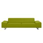 Sofa Kato (3-Sitzer) Webstoff Stoff Lotana: Grün