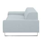 Sofa Kato (3-Sitzer) Webstoff Stoff Lotana: Hellgrau