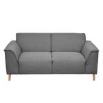 Sofa Kentani (2-Sitzer) Flachgewebe - Grau