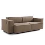 2,5-Sitzer Sofa KINX Webstoff - Webstoff Osta: Cappuccino - Sitztiefenverstellung