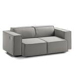 2-Sitzer Sofa KINX Webstoff - Webstoff Osta: Graubraun - Sitztiefenverstellung