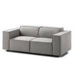 2-Sitzer Sofa KINX Webstoff - Webstoff Osta: Graubraun - Keine Funktion