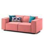 2-Sitzer Sofa KINX Webstoff - Webstoff Osta: Koralle - Keine Funktion