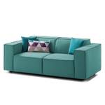 2-Sitzer Sofa KINX Webstoff - Webstoff Osta: Petrol - Keine Funktion