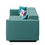 3-Sitzer Sofa KINX Webstoff - Webstoff Osta: Petrol