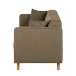 Sofa KiYDOO relax (3-Sitzer) Webstoff Braun