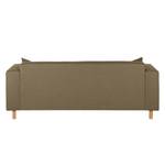 Sofa KiYDOO relax (3-Sitzer) Webstoff Braun