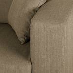 Sofa KiYDOO relax (3-Sitzer) Webstoff Braun