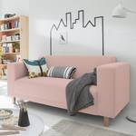 Sofa KiYDOO relax (2-Sitzer) Webstoff Mauve