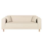 Sofa KiYDOO relax (3-Sitzer) Webstoff Creme