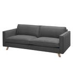 Sofa Klim (3-Sitzer) Webstoff Silbergrau