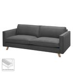 Sofa Klim (3-Sitzer) Webstoff Silbergrau