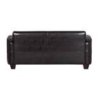 Sofa La Habana (2-Sitzer) Kunstleder braun