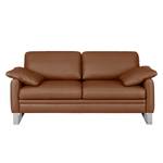 Sofa Laureto I (2-Sitzer) Echtleder Mittelbraun