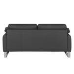 Sofa Laureto II (2-Sitzer) Echtleder Anthrazit