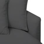 Sofa Lavina (3-Sitzer) Webstoff Stoff Moretey: Grau