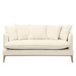 Sofa Lavina (3-Sitzer) Webstoff Stoff Moretey: Cremeweiß