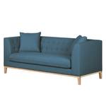 Sofa Lenja I (3-Sitzer) Webstoff Jeansblau