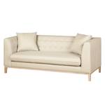 Sofa Lenja III (3-Sitzer) Webstoff Stoff Kasa: Beige