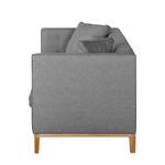 Sofa Lenja III (3-Sitzer) Webstoff Stoff Kasa: Grau