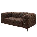 Sofa Leominster (2-Sitzer) Antiklederlook - Braun