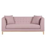 Sofa Lenja I (3-Sitzer) Webstoff Mauve