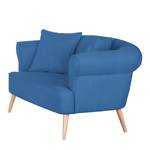 Sofa Lilou (2-Sitzer) Webstoff Meerblau