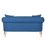 Sofa Lilou (2-Sitzer) Webstoff Meerblau