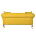 Sofa Lilou (2-Sitzer) Webstoff Senfgelb