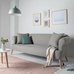 Sofa Lilou (3-Sitzer) Webstoff Lichtgrau