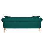 Sofa Lilou (3-Sitzer) Webstoff Türkisgrün