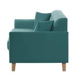 Sofa Viona III (2-Sitzer) Webstoff Petrol