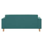 Sofa Viona III (2-Sitzer) Webstoff Petrol